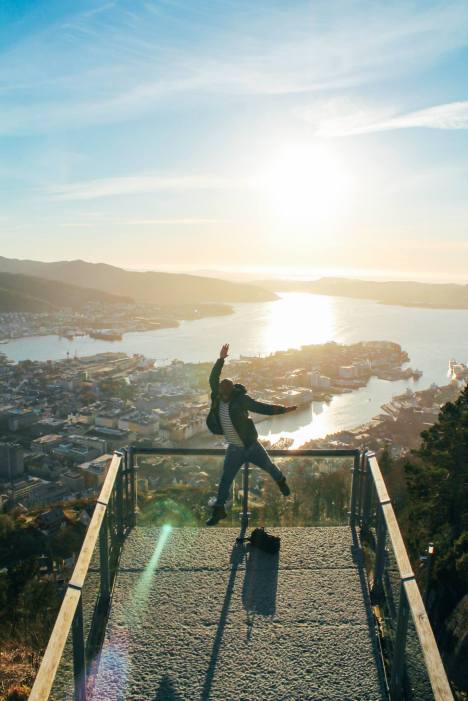 Dette er den beste utsikten i Bergen (og en av de beste i verden)!!! Fløyen og Fløibanen (13)